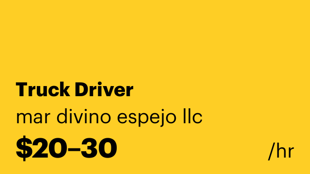 Truck Driver