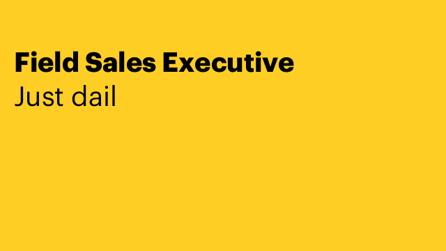 Field Sales Executive