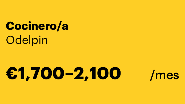 Cocinero/a