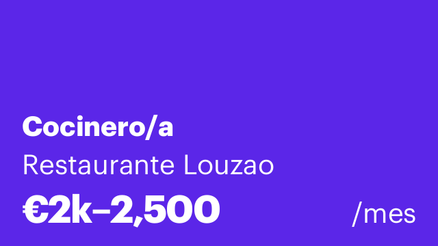 Cocinero/a