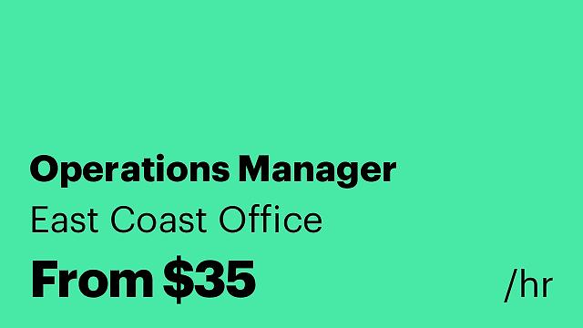 Operations Manager