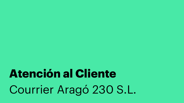 Atención al Cliente