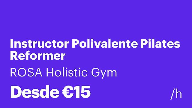 Instructor Polivalente Pilates Reformer