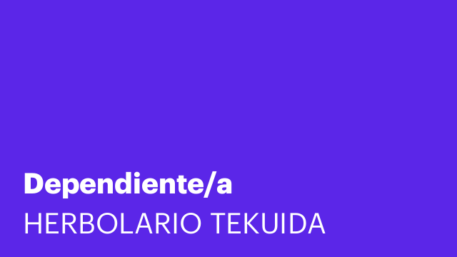 Dependiente/a