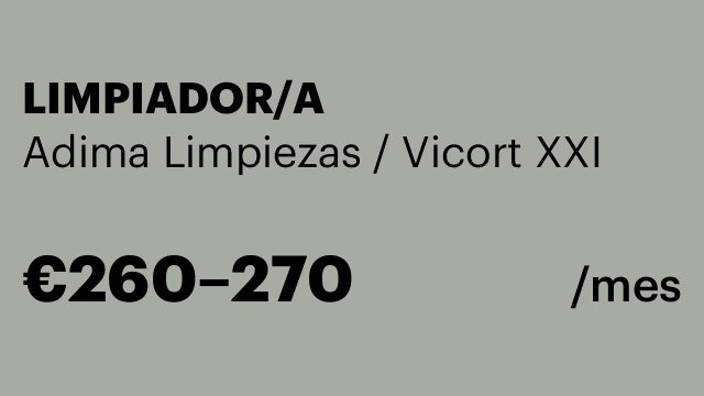 LIMPIADOR/A