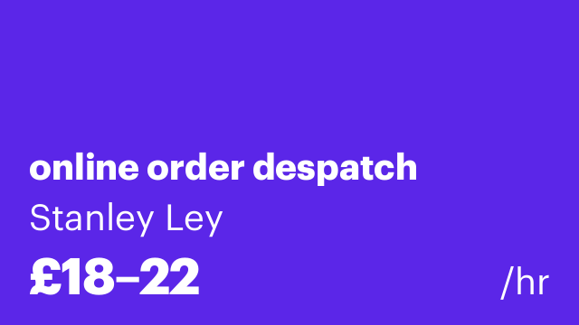 online order despatch