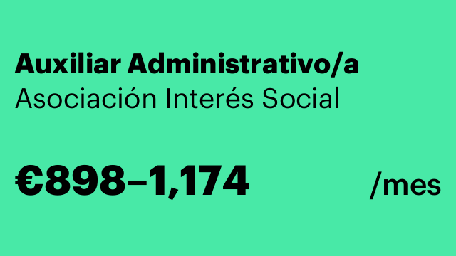 Auxiliar Administrativo/a