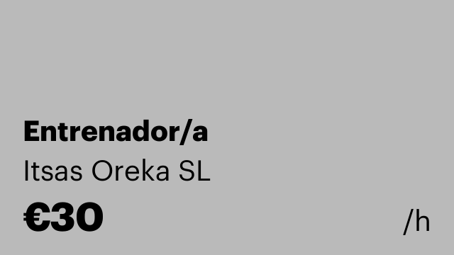 Entrenador/a