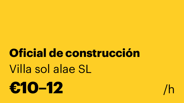 Oficial de construcción