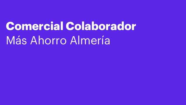 Comercial Colaborador