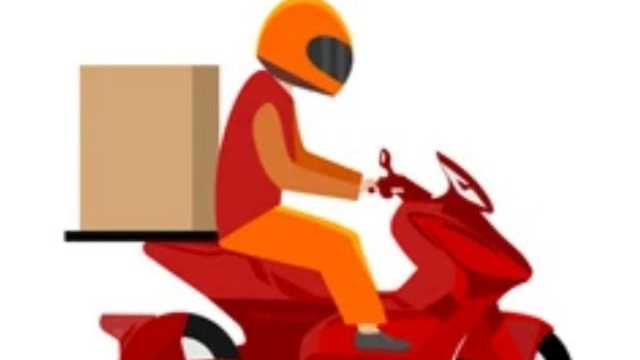 Repartidor comida a domicilio
