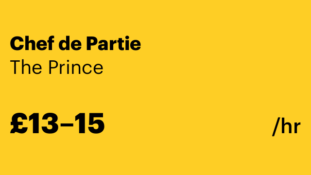 Chef de Partie