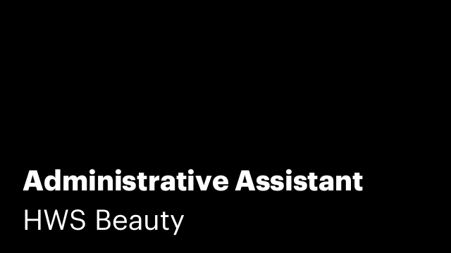 Administrative Assistant
