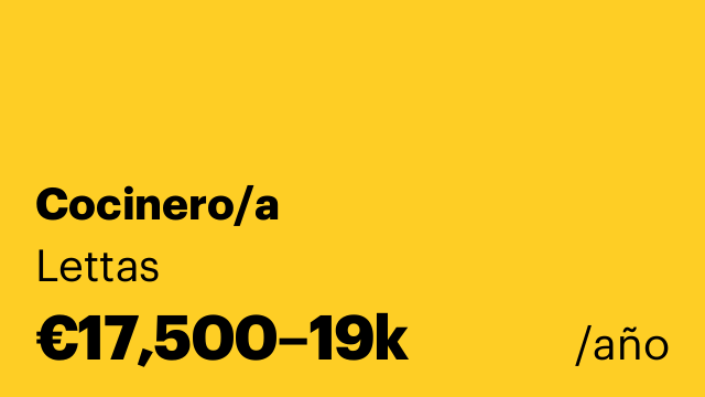 Cocinero/a