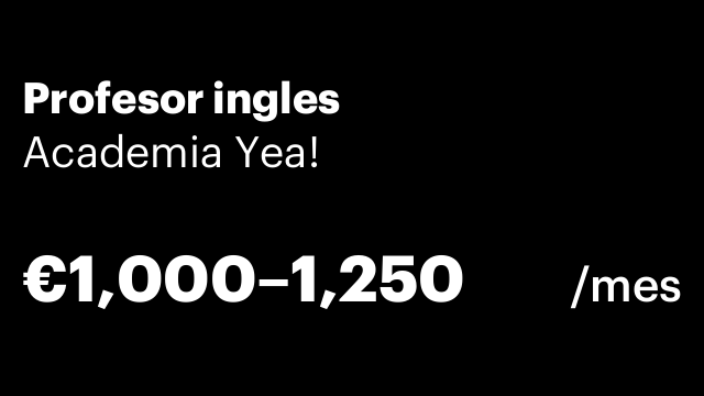 Profesor ingles