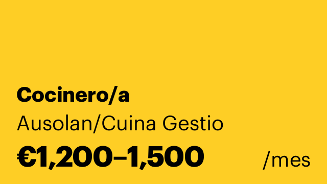 Cocinero/a