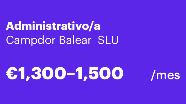Administrativo/a