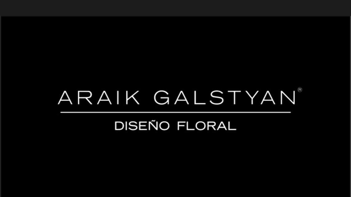 ARAIK GALSTYAN Diseño Floral cover image