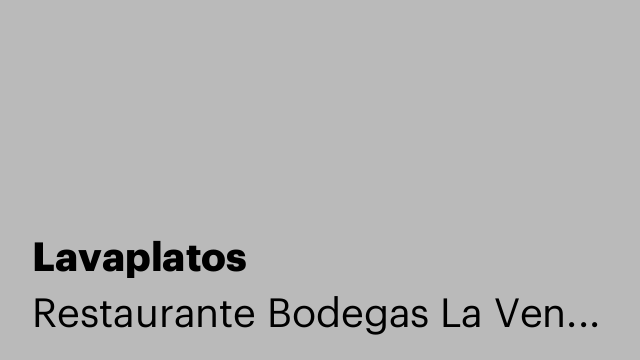 Lavaplatos
