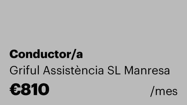 Conductor/a
