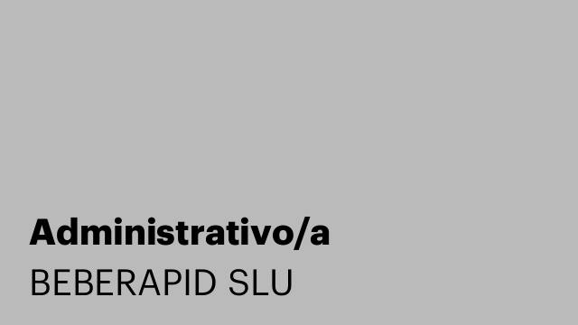 Administrativo/a