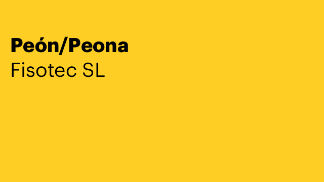 Peón/Peona