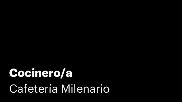 Cocinero/a