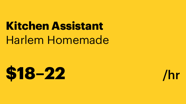 Kitchen Assistant