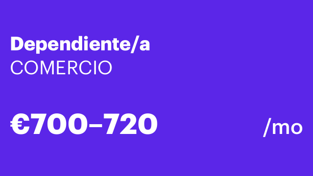 Dependiente/a