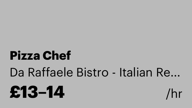 Pizza Chef