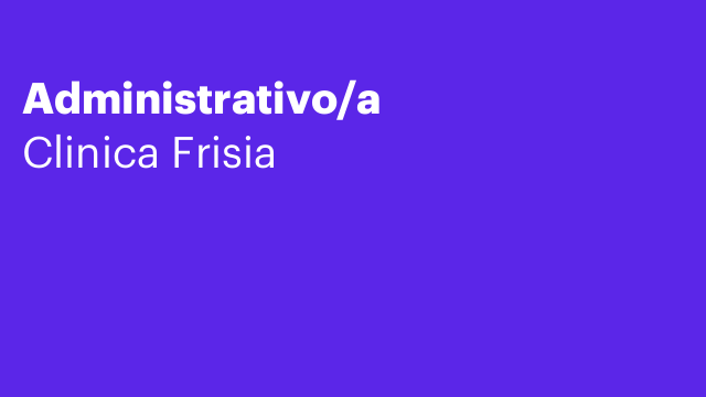 Administrativo/a