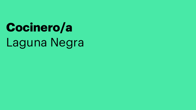 Cocinero/a