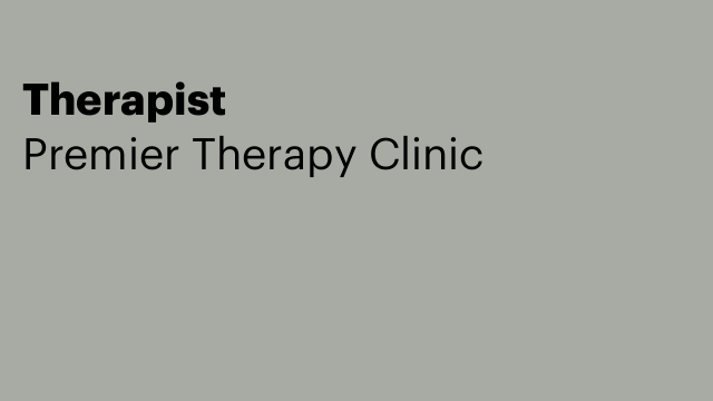 Therapist