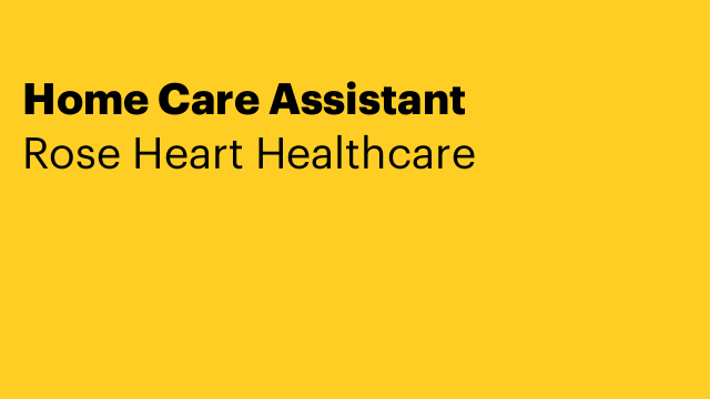 Home Care Assistant