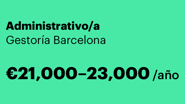 Administrativo/a