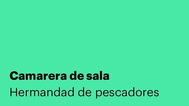 Camarera de sala