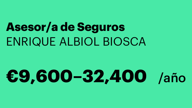 Asesor/a de Seguros