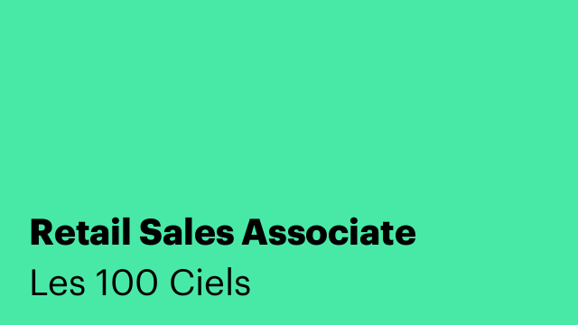 Retail Sales Associate
