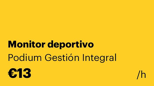 Monitor deportivo