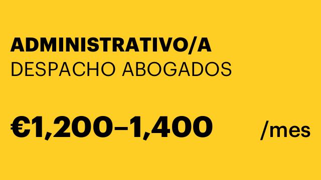 ADMINISTRATIVO/A