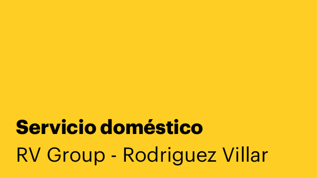 Servicio doméstico