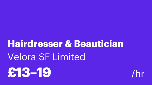 Hairdresser & Beautician