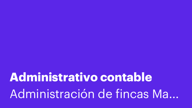 Administrativo contable