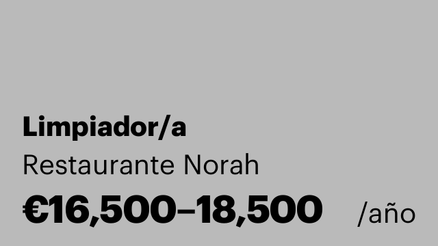 Limpiador/a