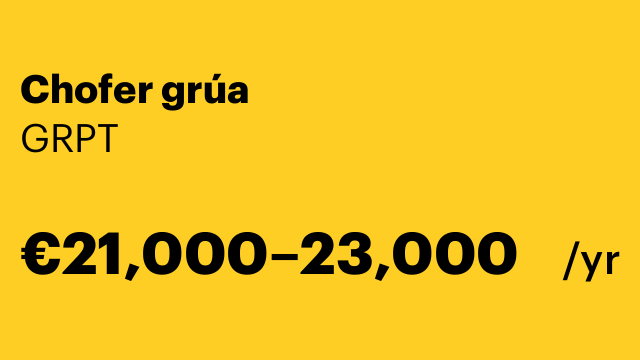 Chofer grúa