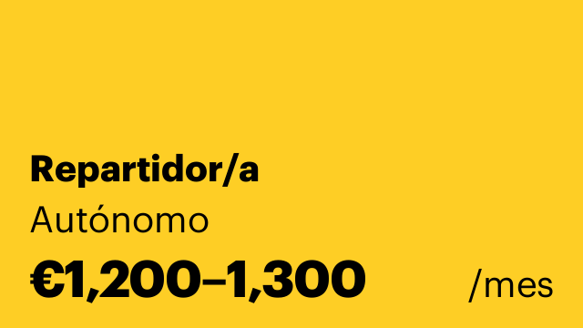 Repartidor/a