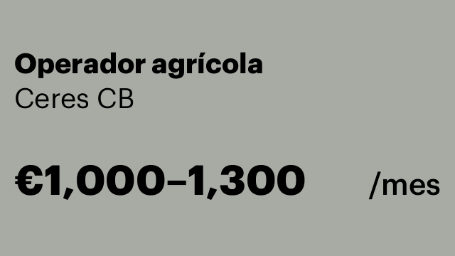 Operador agrícola