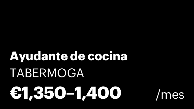 Ayudante de cocina