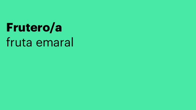 Frutero/a