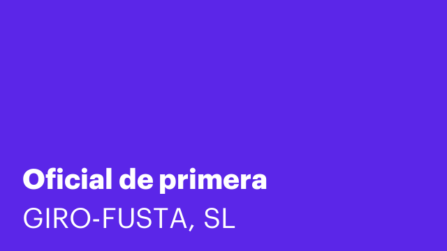 Oficial de primera